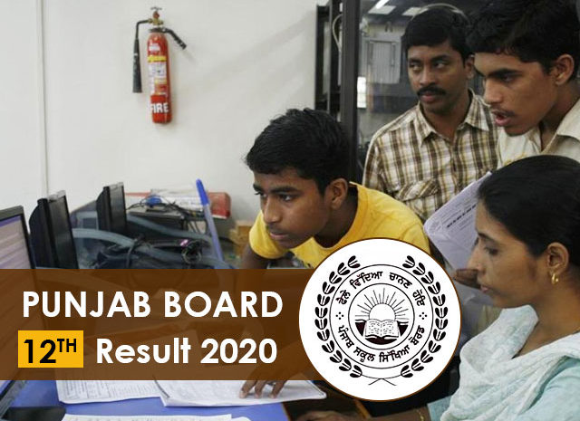 Punjab 12th Result 2020 PSEB 12th